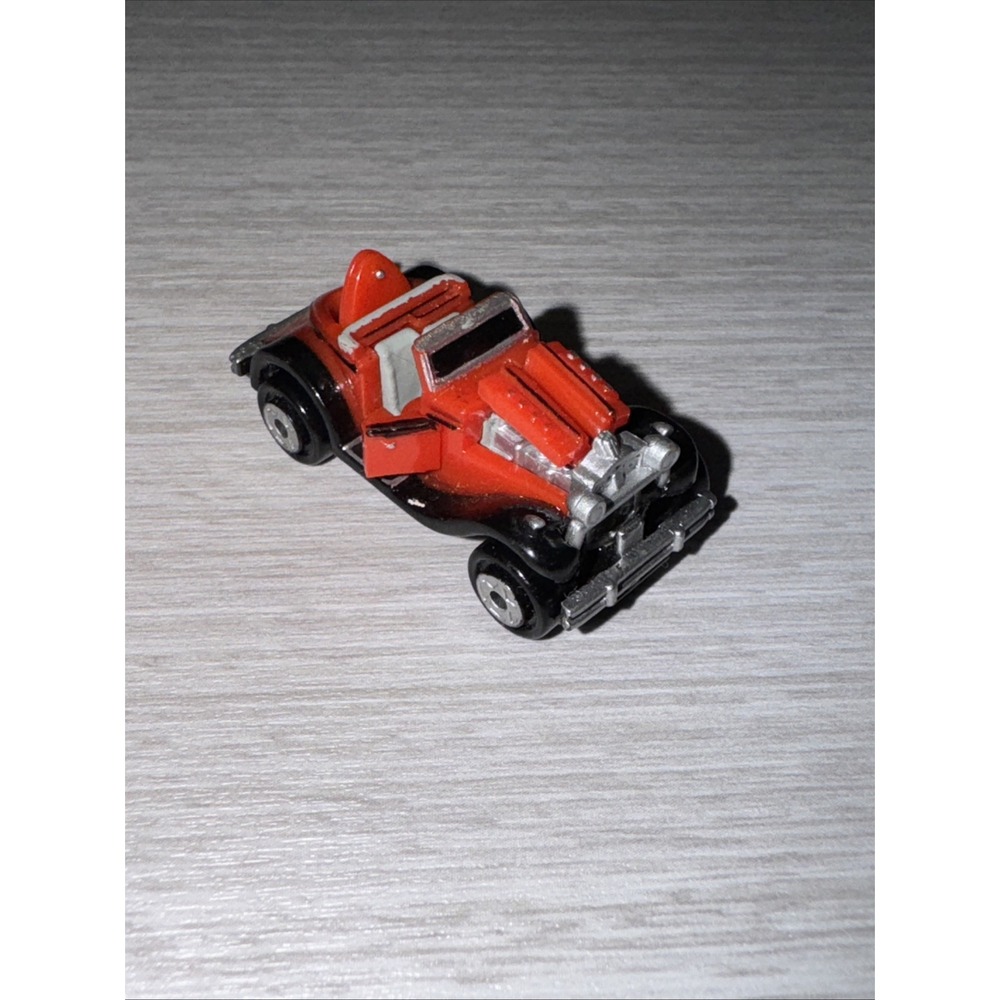 Vintage Galoob Micro Machines Deluxe 1931 Packard Super 8 Red 1988 Opening Doors